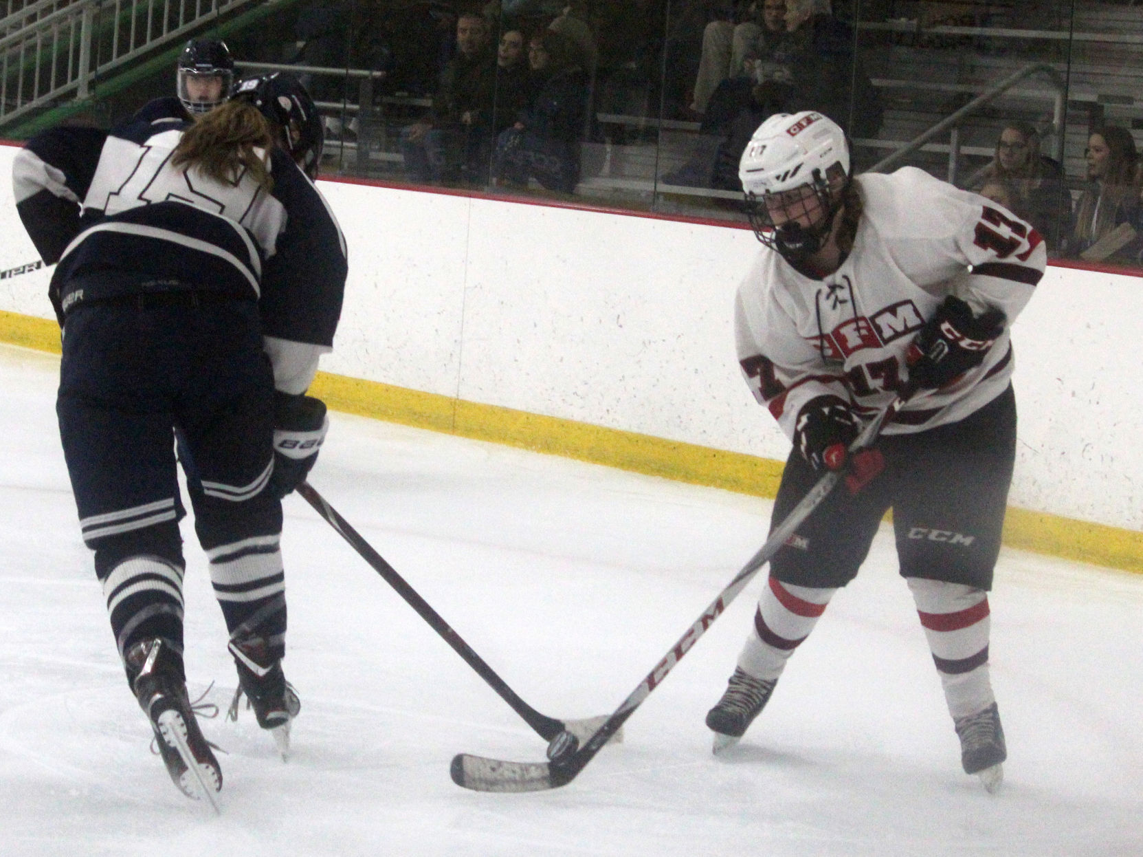 Hudson at Chi-Hi/Menomonie girls hockey 1-10-19